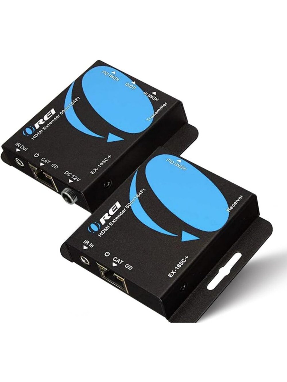 4K HDMI Extender Over Cat6 165ft - IR Control, Loop Out, PoC, HDCP 1.4 Support